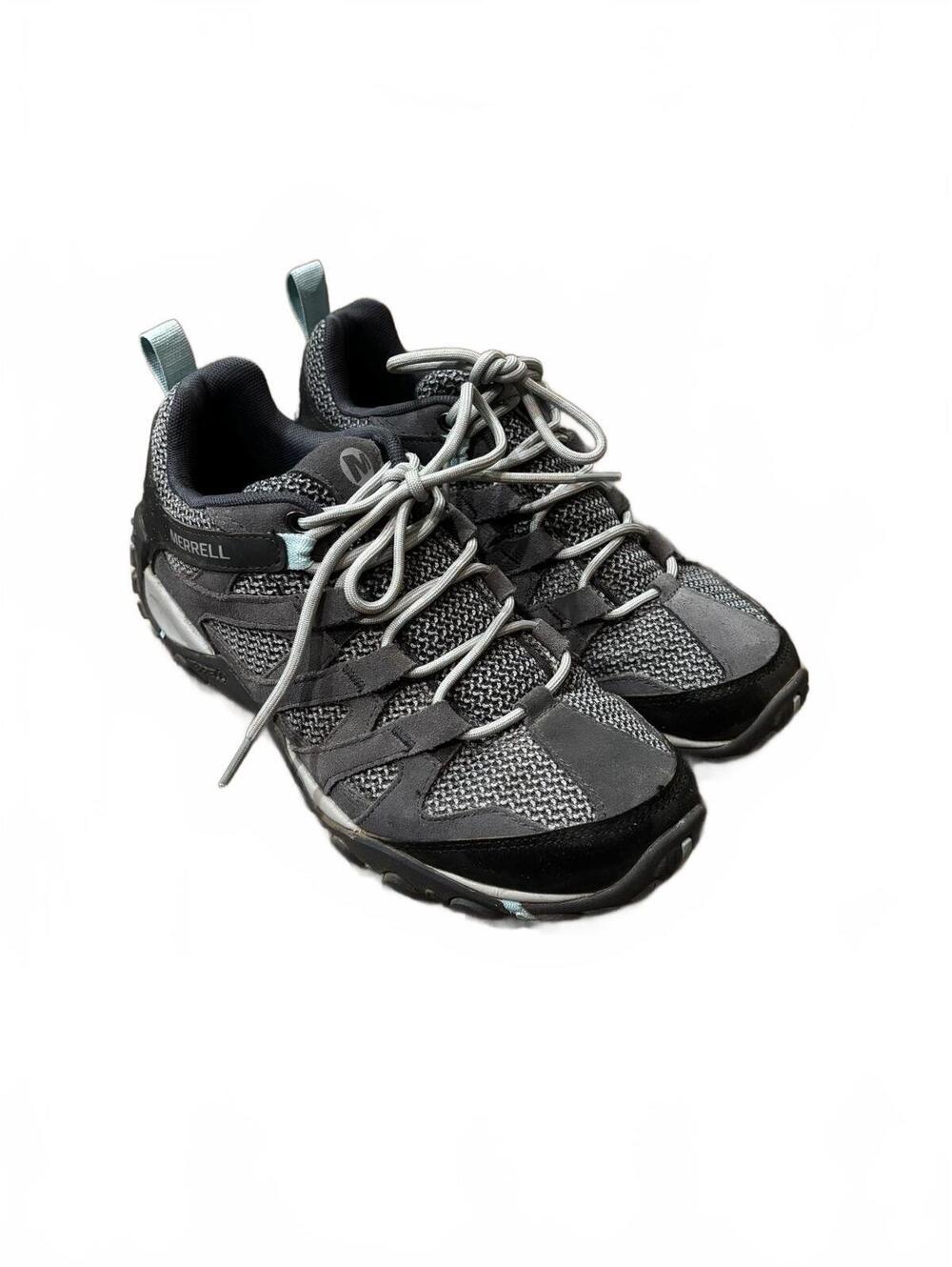 Merrell Women's Hiking Shoes Trail Sneakers Gray Black Size 7